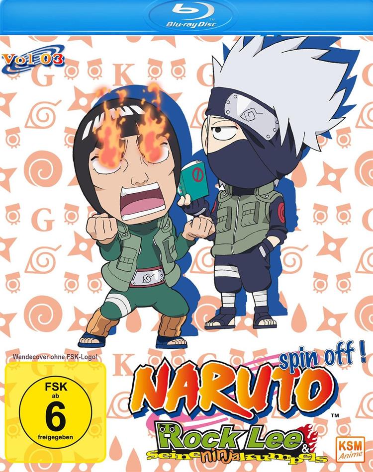 Naruto Spin-Off! - Rock Lee und seine Ninja Kumpels - Volume 3: Episode 27-39 2 Blu-rays