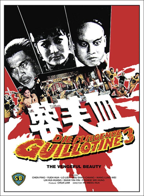 Die fliegende Guillotine 3 (1978) Cover A, Édition Limitée, Mediabook, Uncut, Blu-ray + DVD