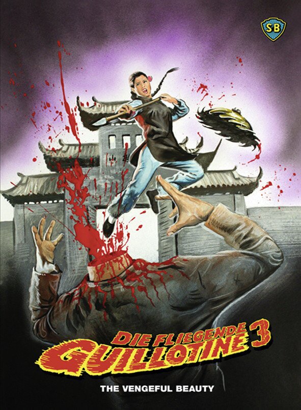 Die fliegende Guillotine 3 (1978) Cover D, Édition Limitée, Mediabook, Uncut, Blu-ray + DVD
