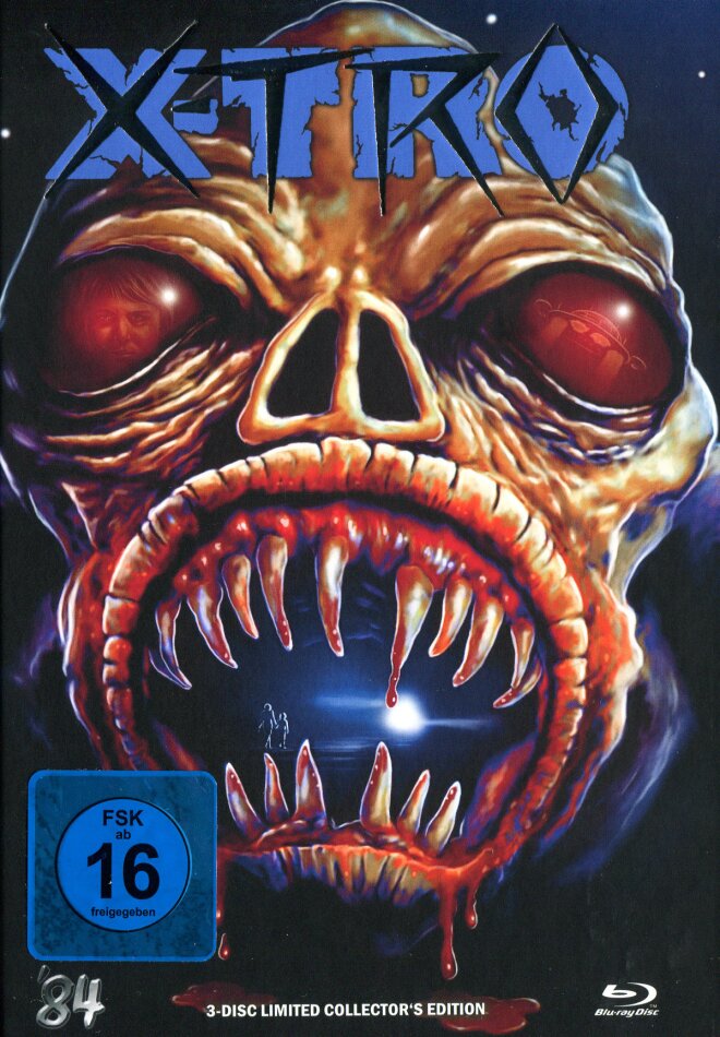X-Tro (1982) Cover I, Édition Limitée, Mediabook, Blu-ray + DVD + CD