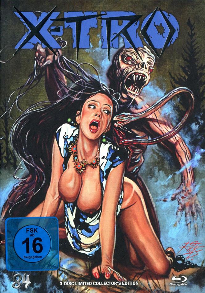 X-Tro (1982) Cover J, Limited Edition, Mediabook, Blu-ray + DVD + CD