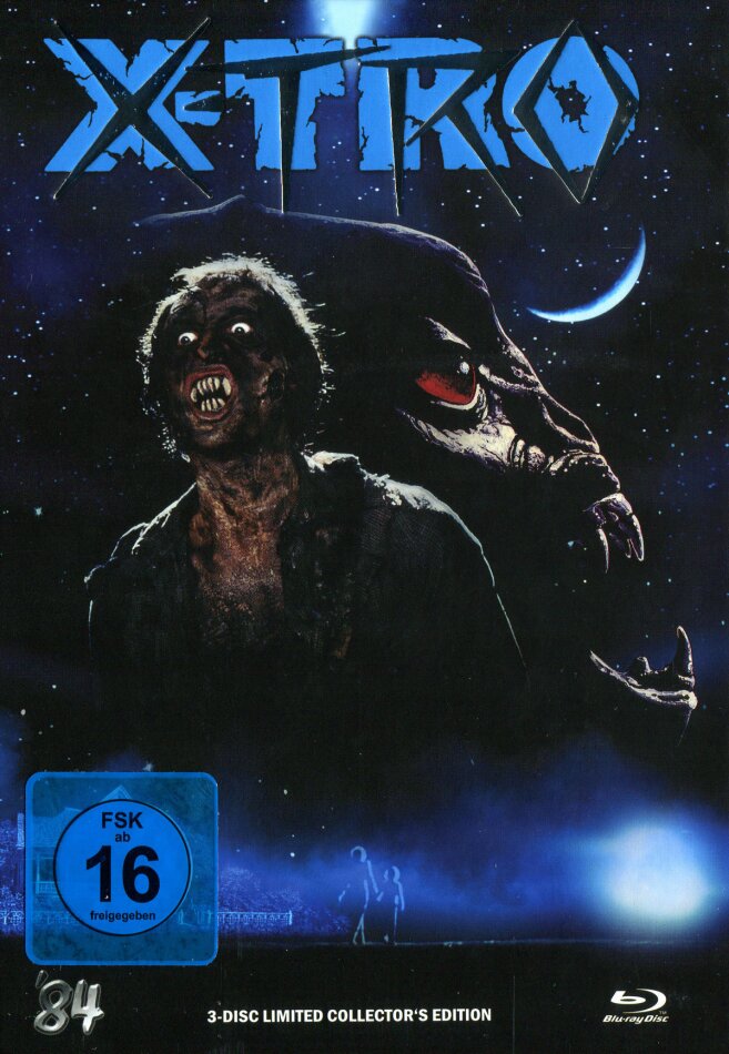 X-Tro (1982) Cover F, Limited Edition, Mediabook, Blu-ray + DVD + CD