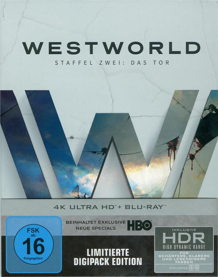 Westworld - Staffel 2 - Das Tor Digipack, Édition Limitée, 3 4K Ultra HDs + 3 Blu-ray