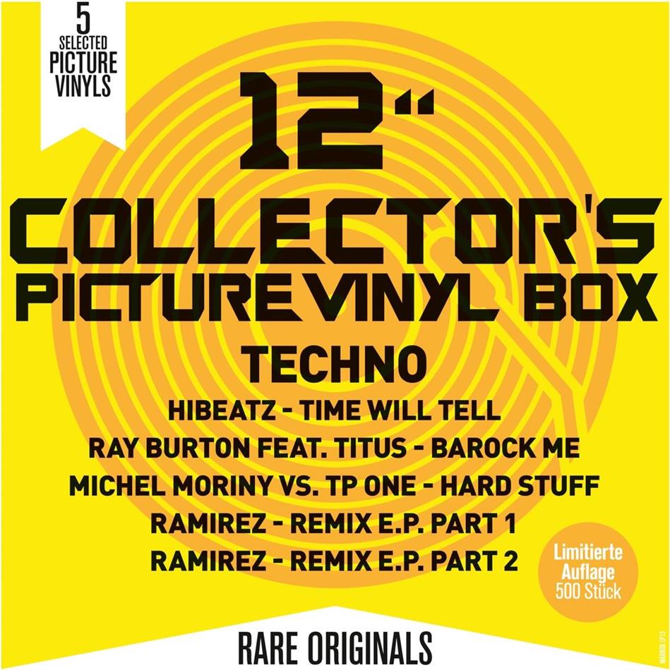 12" Collector s Picture Vinyl Box - Techno 5 LPs