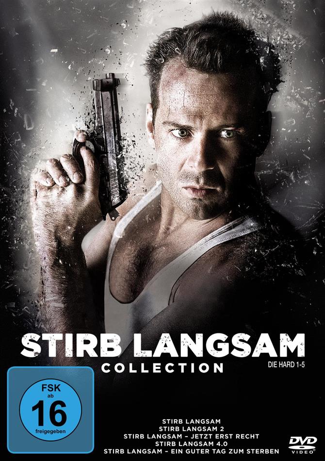 Stirb langsam 1-5 Neuauflage, 5 DVDs