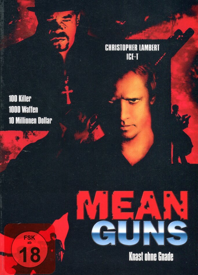 Mean Guns (1997) Édition Limitée, Mediabook, Uncut, Blu-ray + DVD