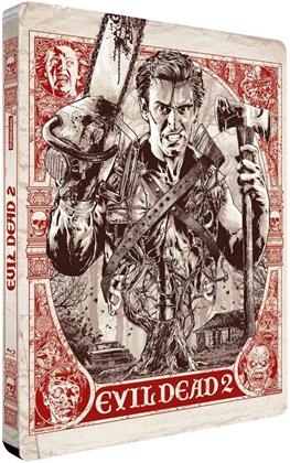 Evil Dead 2 (1987) (&Eacute;dition Limit&eacute;e, Version Restaur&eacute;e, Steelbook, 2 Blu-ray)