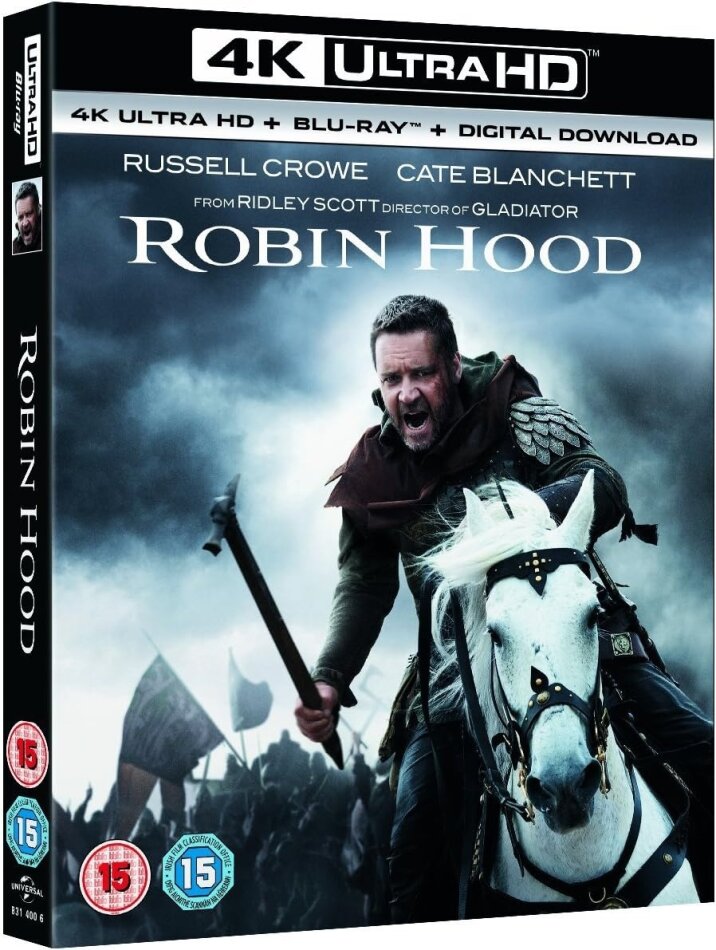 Robin Hood (2010) 4K Ultra HD + Blu-ray