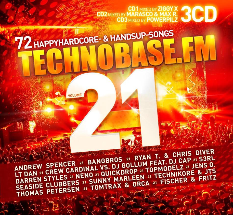 TechnoBase.FM Vol. 21 3 CD