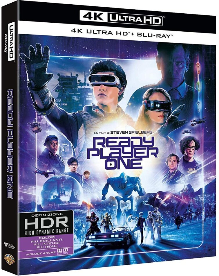 Ready Player One (2018) 4K Ultra HD + Blu-ray