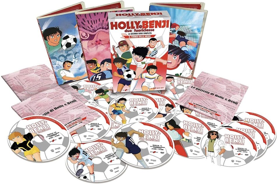Holly e Benji - Due Fuoriclasse - La seconda serie completa 10 DVD