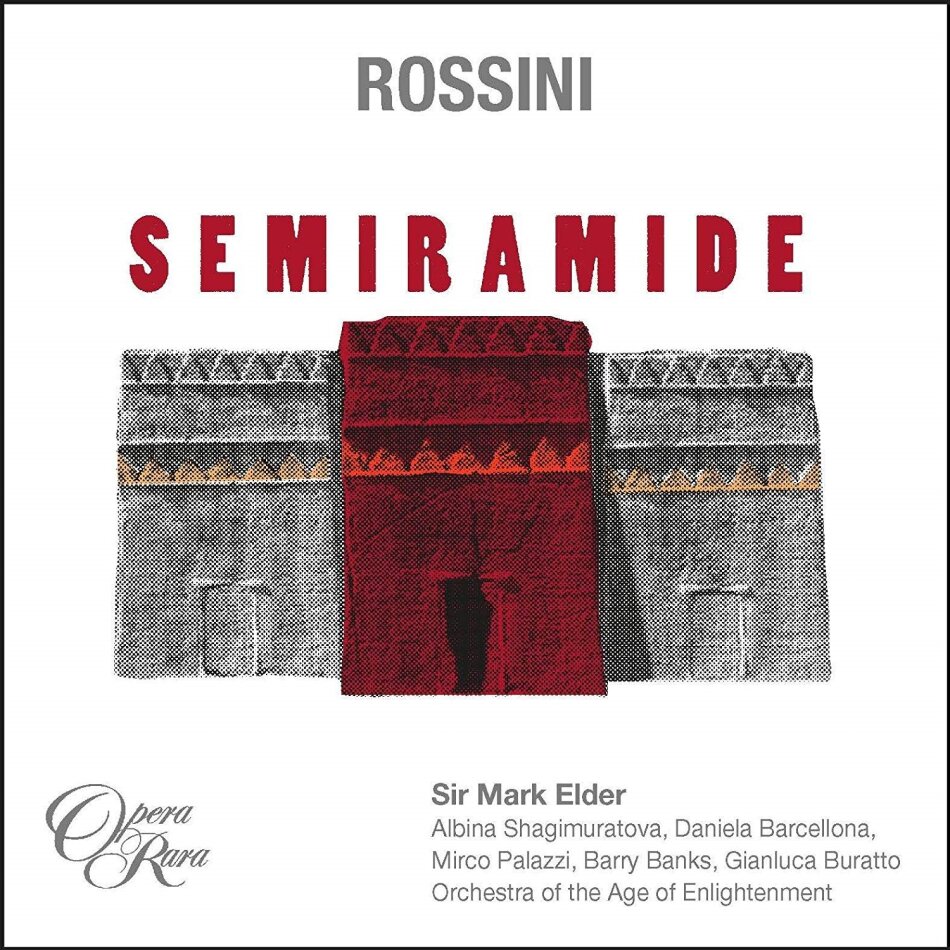 Sir Marc Elder, Albina Shagimuratova, Daniela Barcellona, Gioachino Rossini (1792-1868) & Orchestra of the Age of Enlightenment - Semiramide 4 CDs