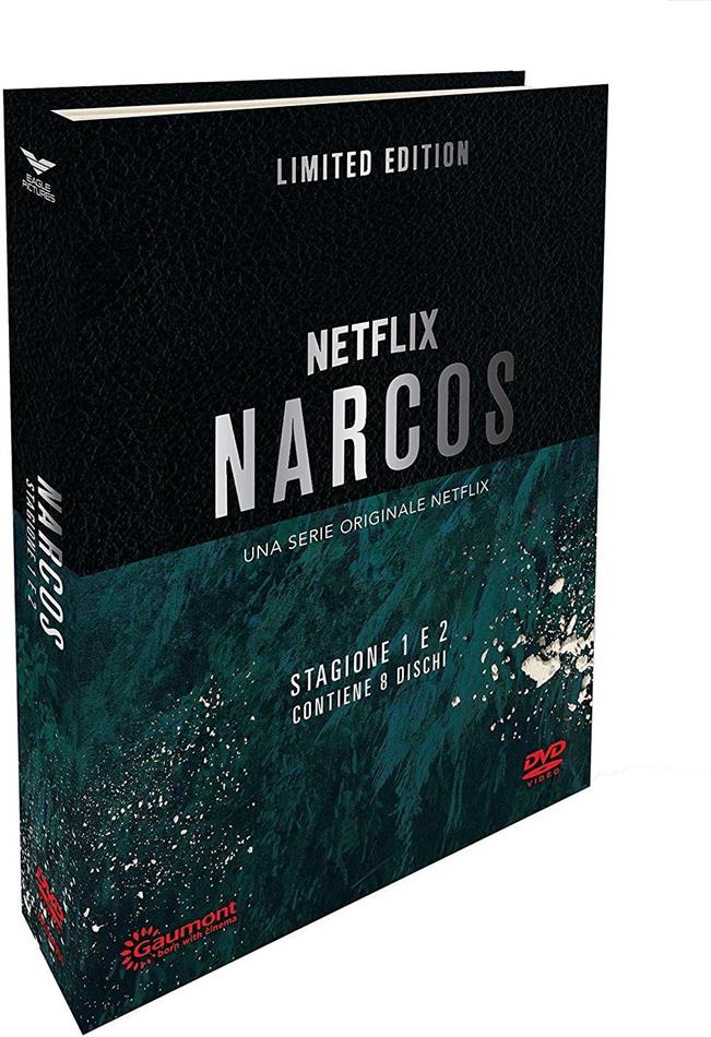 Narcos - Stagione 1 & 2 Digibook, Limited Edition, 8 DVDs