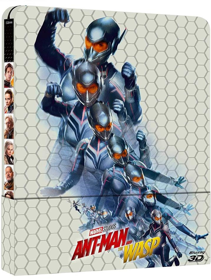 Ant-Man and the Wasp (2018) Steelbook, Blu-ray 3D + Blu-ray