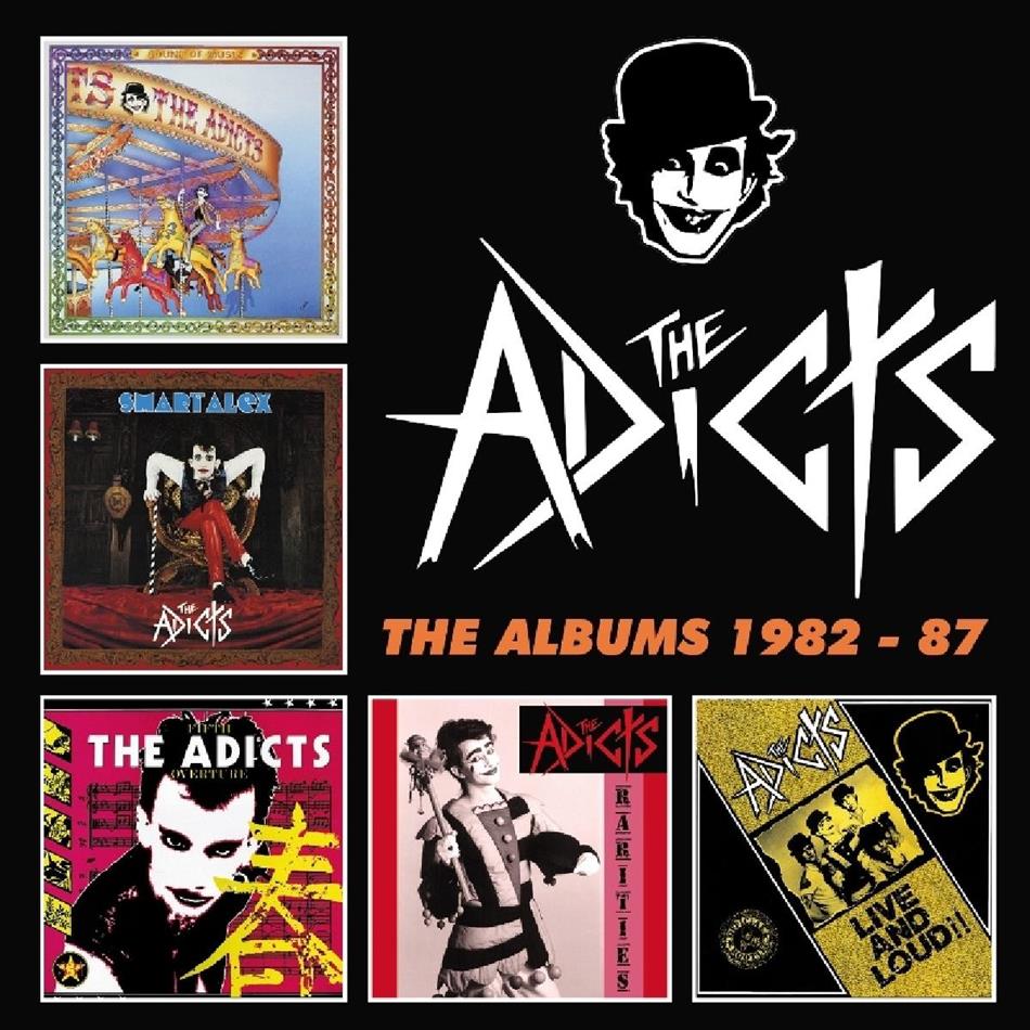 The Adicts - Albums 1982-1987 5 CDs