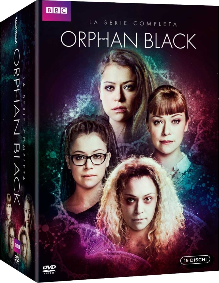 Orphan Black - La serie completa BBC, 15 DVDs