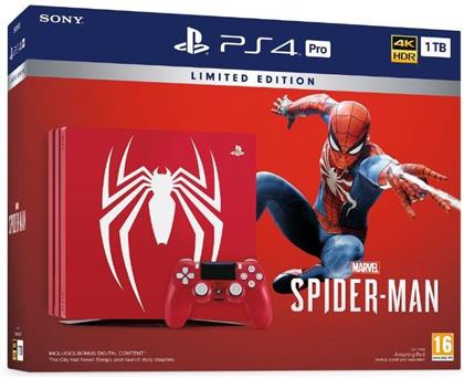 Sony Playstation 4 1TB PRO Spiderman (Limited Edition)