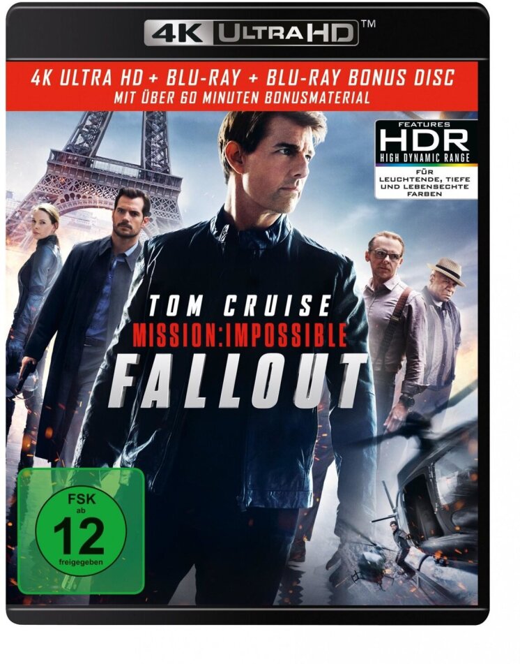 Mission Impossible 6 - Fallout (2018) 4K Ultra HD + Blu-ray