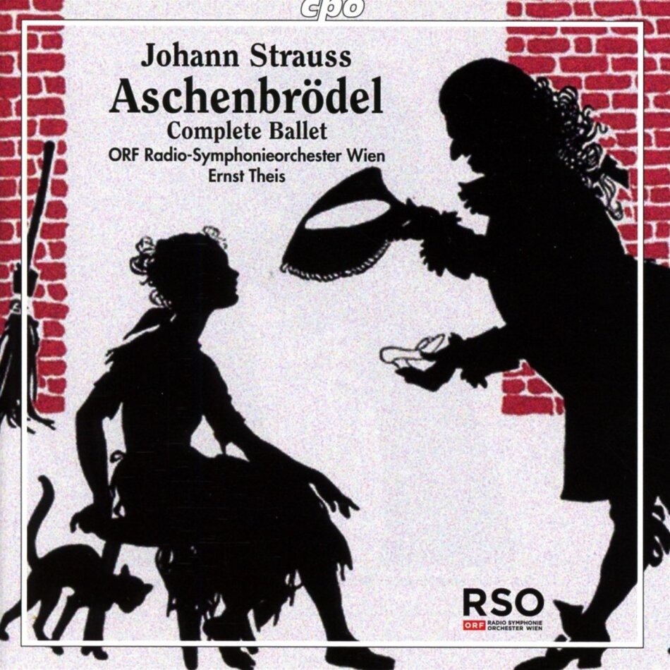 Johann Strauss, Ernst Theis & ORF Radio-Symphonieorchester Wien - Aschenbroedel - Complete Ballet 2 CDs
