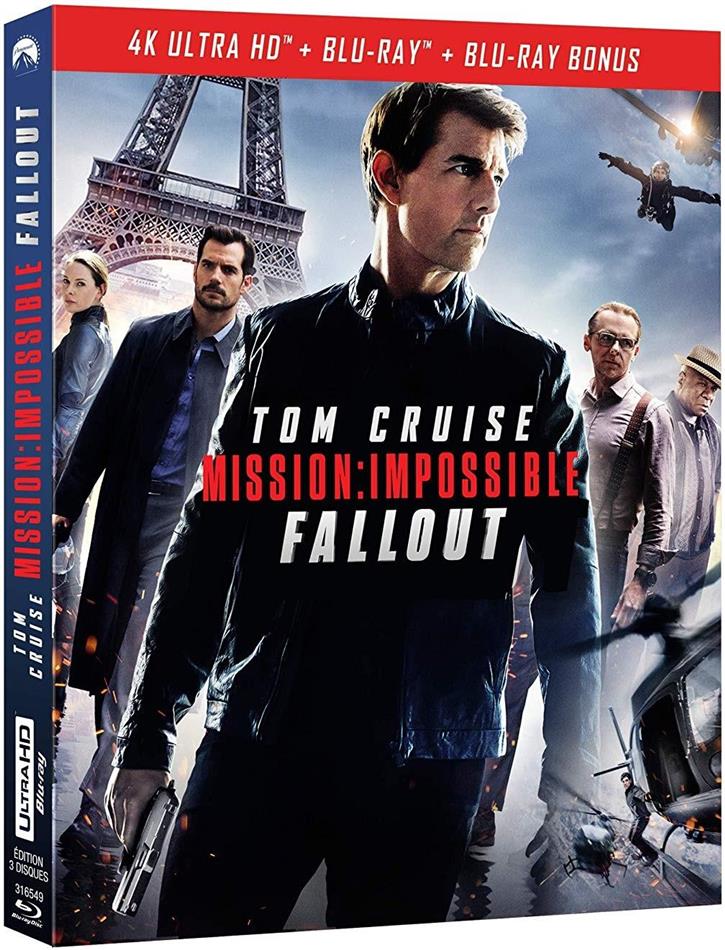 Mission Impossible 6 - Fallout (2018) 4K Ultra HD + 2 Blu-ray