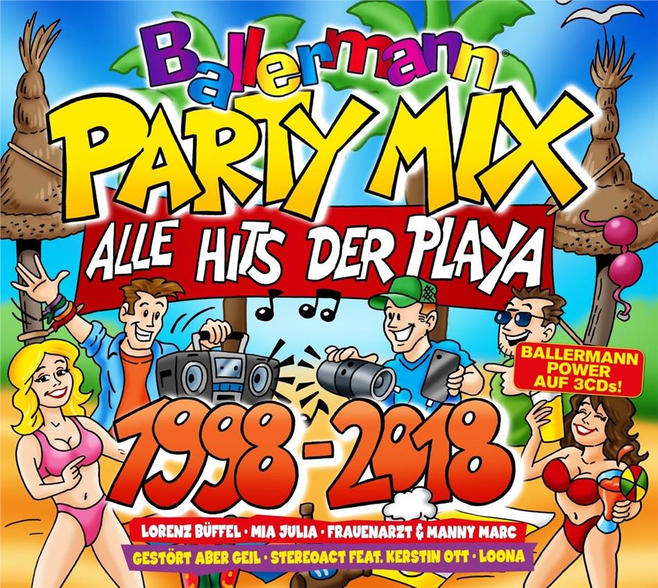 Ballermann Party Mix 3 CDs