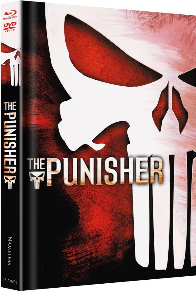 The Punisher (2004) Extended Cut, Cover C, Limited Edition, Mediabook, Blu-ray + DVD