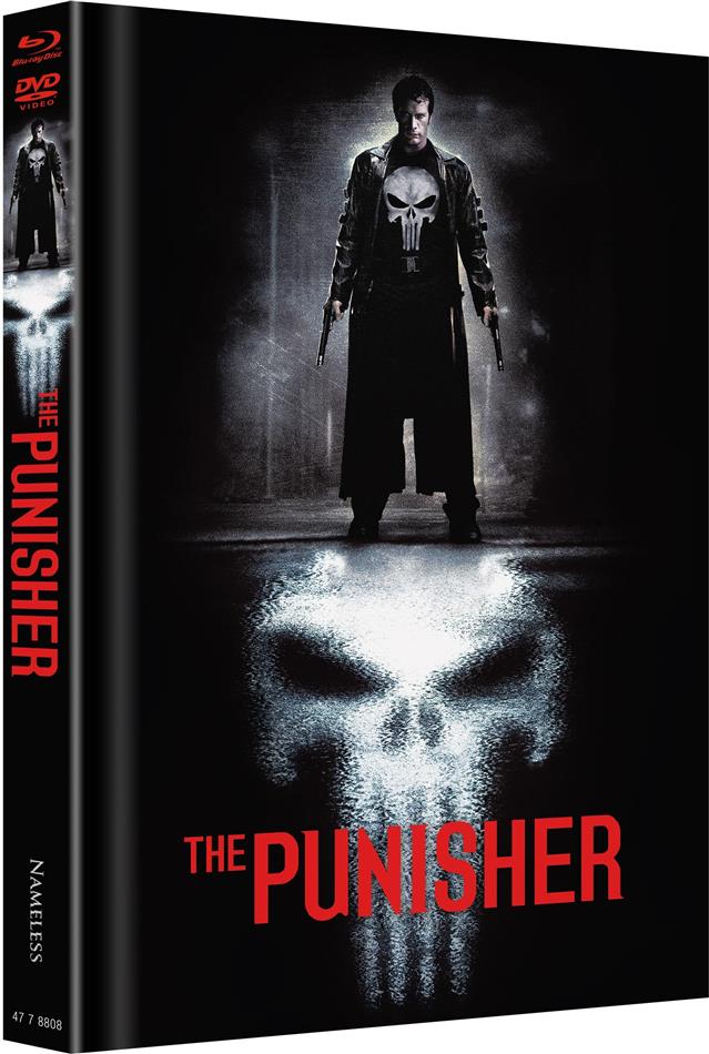 The Punisher (2004) Extended Cut, Cover A, Limited Edition, Mediabook, Blu-ray + DVD