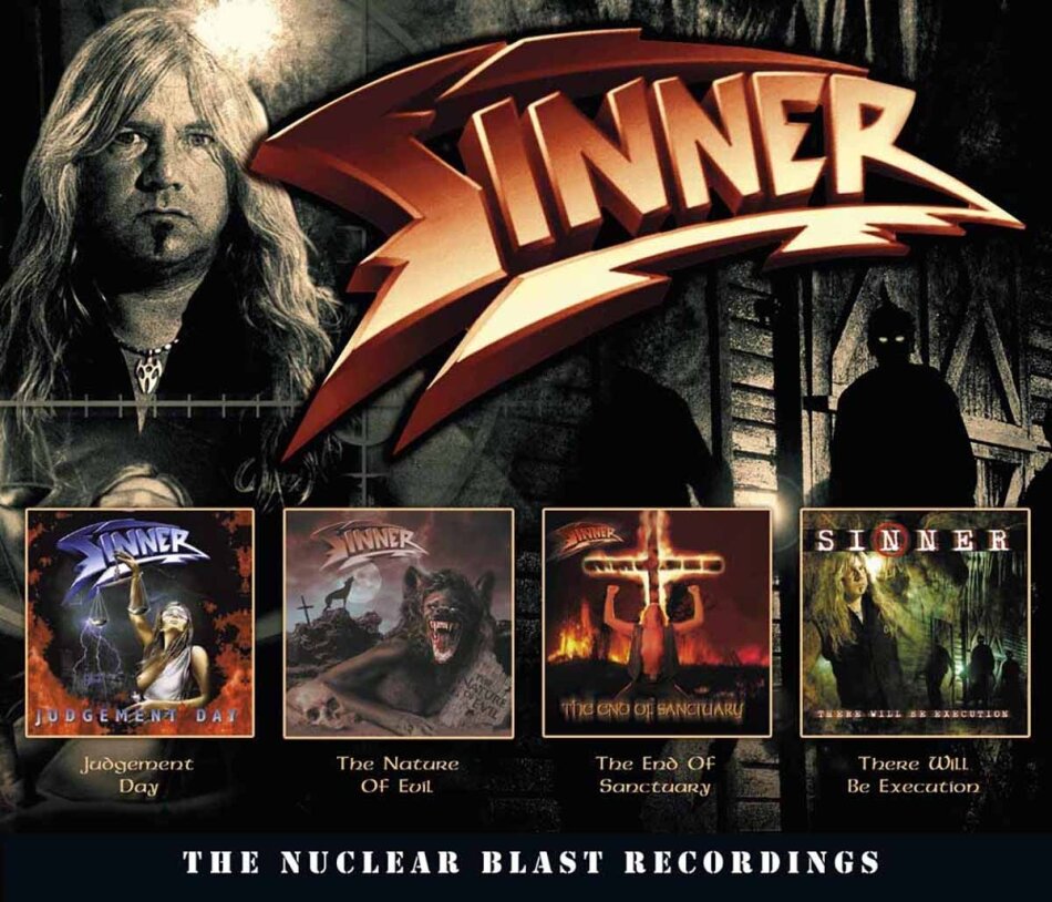 Sinner - The Nuclear Blast Recordings 5 CDs
