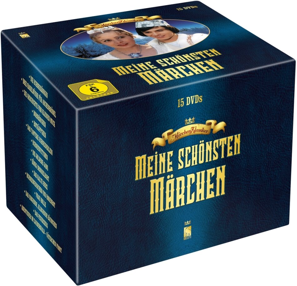 Meine schönsten Märchen Fairy tale classics, 15 DVDs