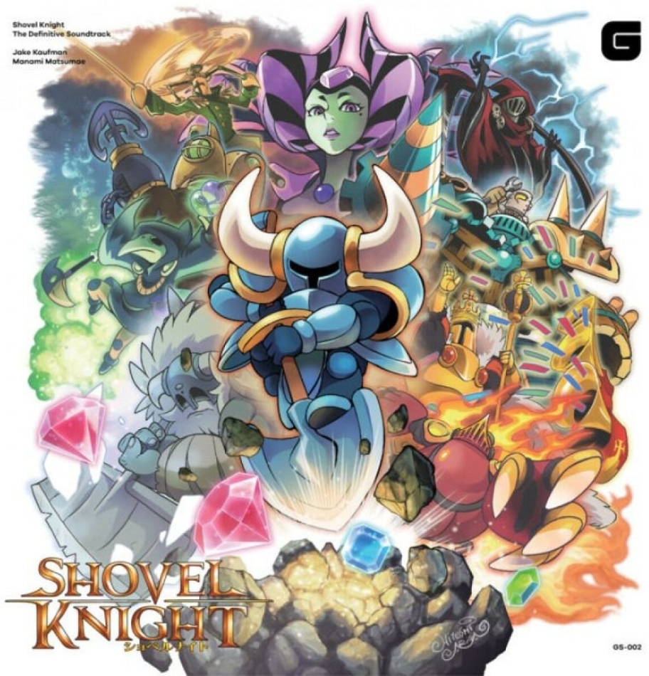 Jake Kaufman & Manami Matsumae - Shovel Knight - The Definitive Soundtrack - OST 2021 Reprint, Limited Edition, Colored, 2 LPs