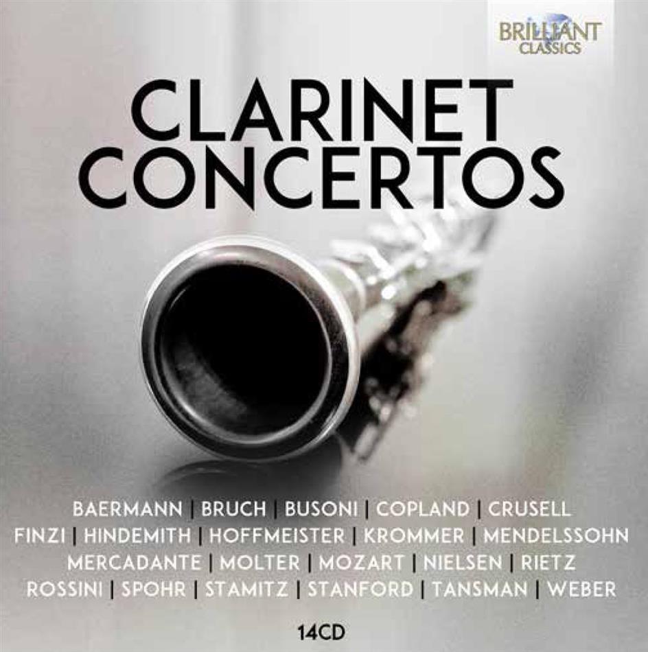 Clarinet Concertos 14 CDs