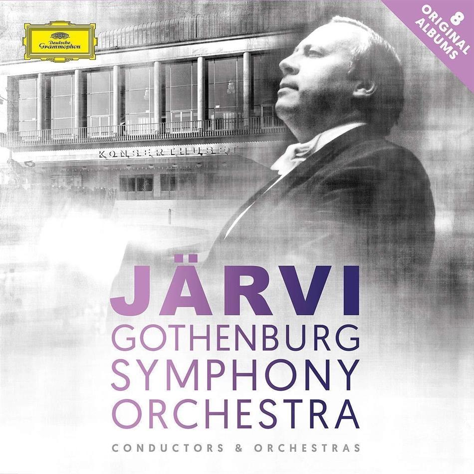 Neeme Järvi & The Gothenburg Symphony Orchestra - Conductors & Orchestras - 8 Original Albums 8 CDs