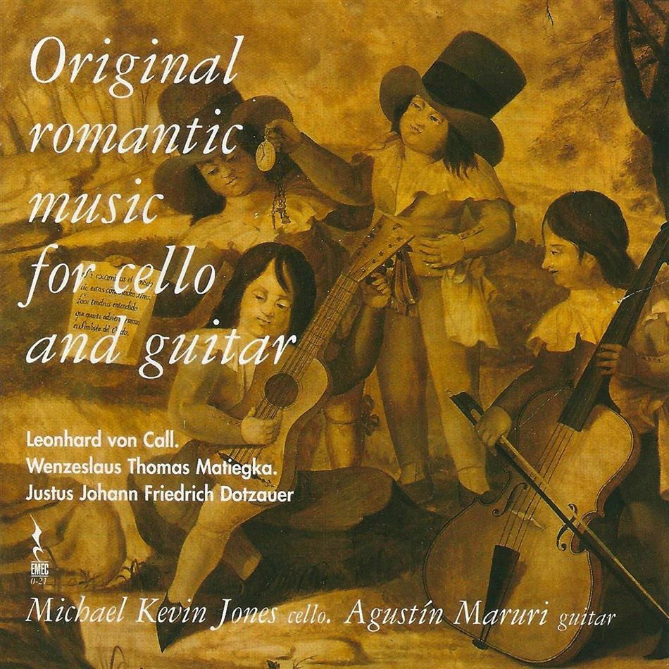 Michael Kevin Jones & Agustin Maruri - Original Romantic Music For Cello And Guitar