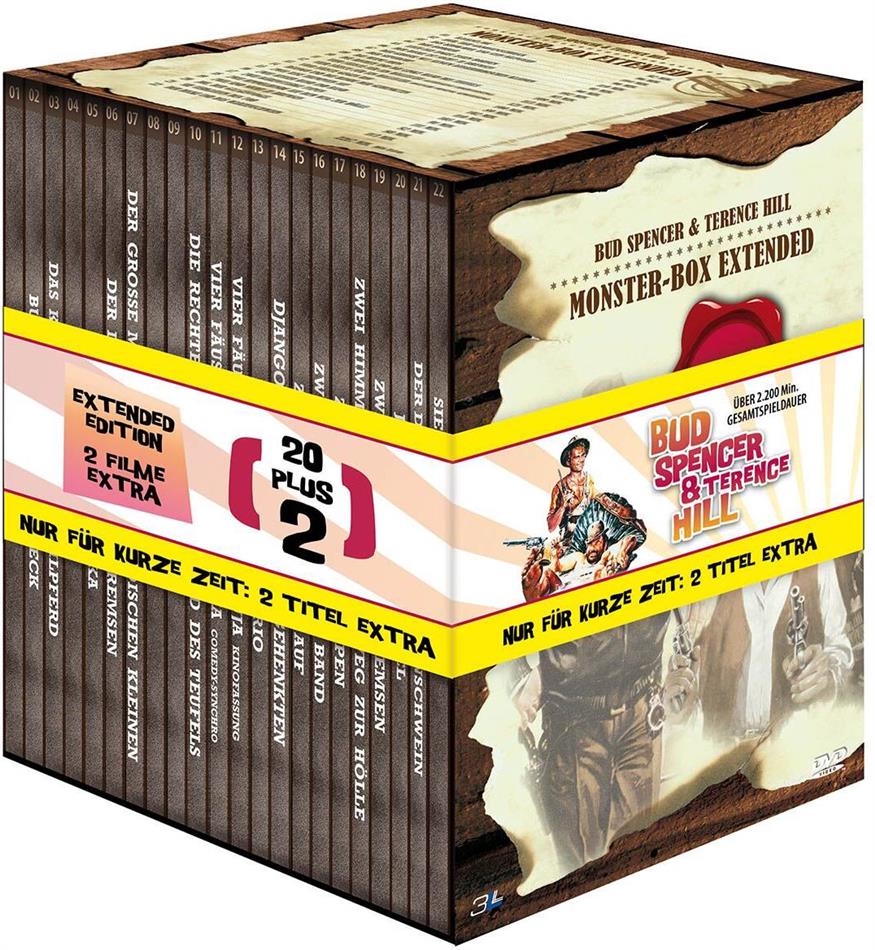 Bud Spencer & Terence Hill - Monster-Box Extended 22 DVDs