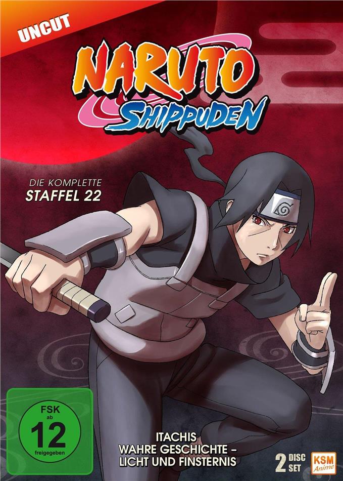 Naruto Shippuden - Staffel 22 Uncut, 2 DVDs