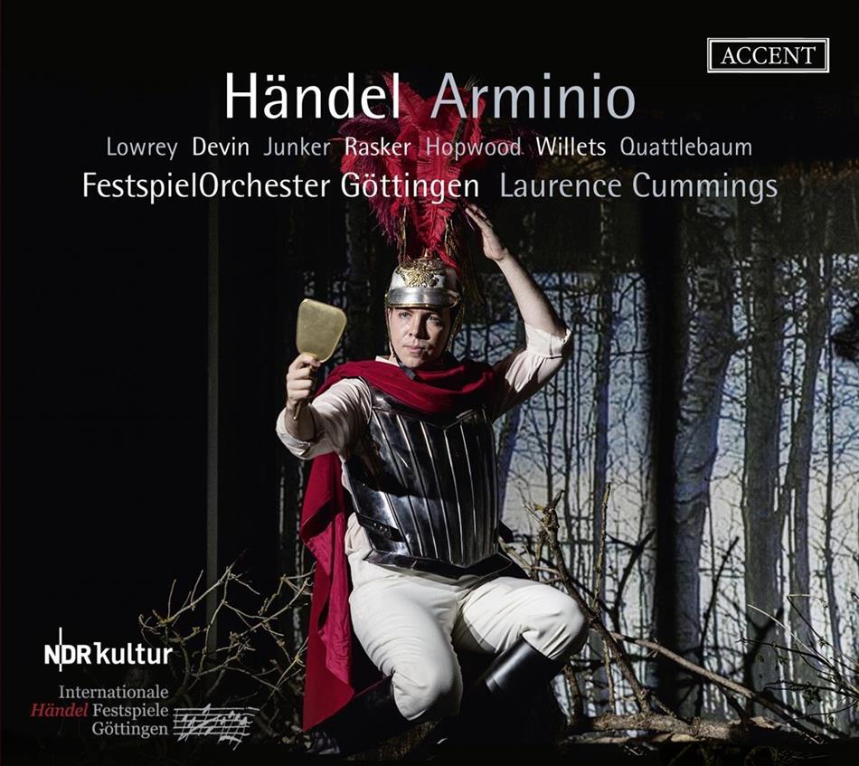 Christopher Lowrey, Anna Devin, Georg Friedrich Händel (1685-1759) & Laurence Cummings - Arminio 3 CDs