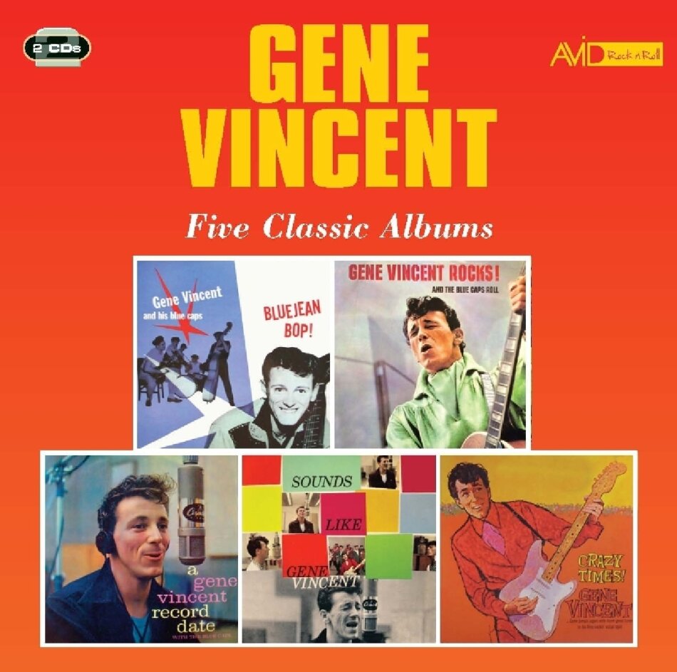 Gene Vincent - Five Classic Albums 2 CDs