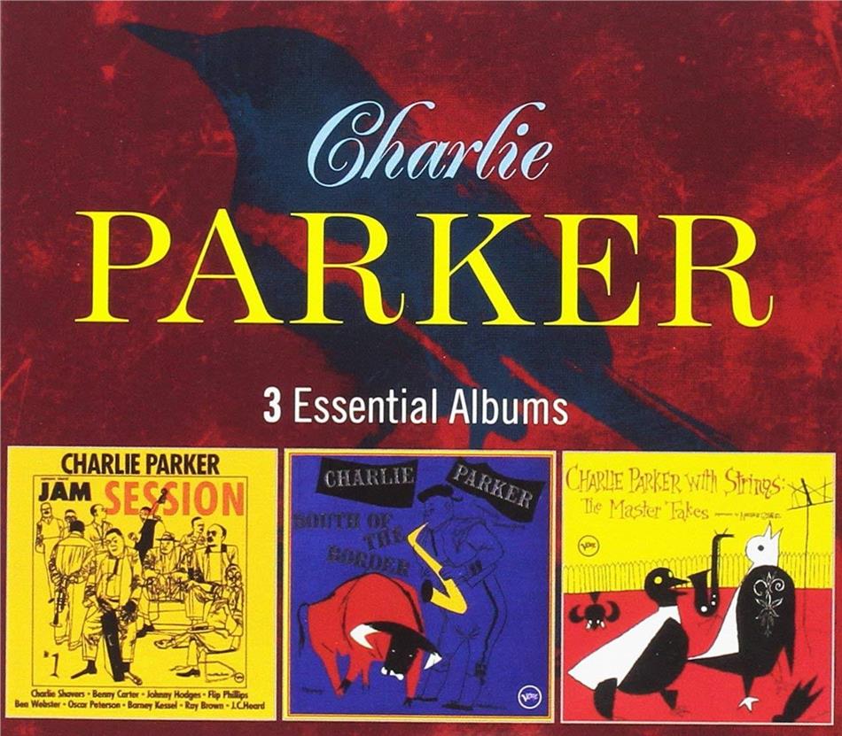 Charlie Parker - 3 Essential Albums 3 CDs