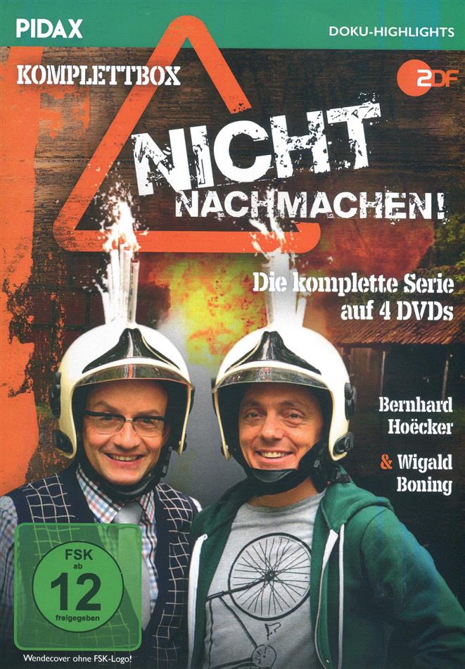Nicht nachmachen! - Komplettbox Pidax Doku-Highlights, 4 DVD