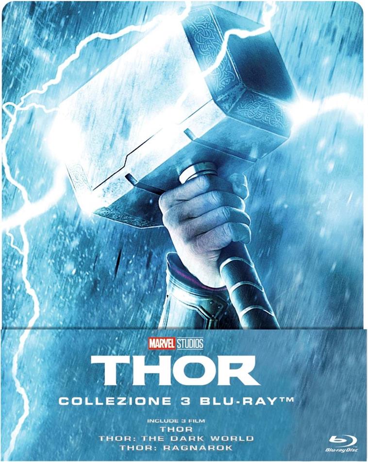 Thor 1-3 Steelbook, 3 Blu-ray