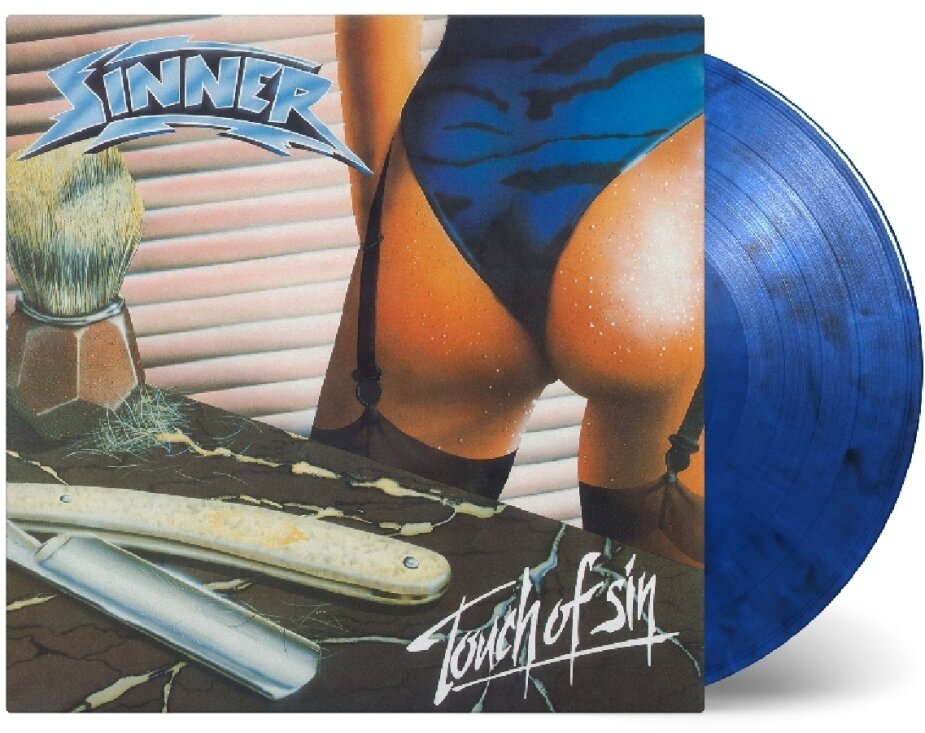 Sinner - Touch Of Sin Music On Vinyl, Limited Edition, Black & Blue Vinyl, LP