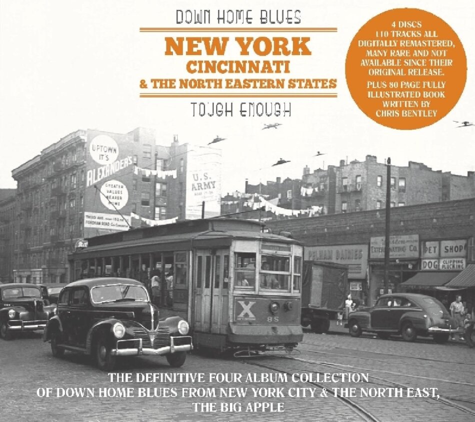 Down Home Blues: New York Cincinnati & North 4 CDs