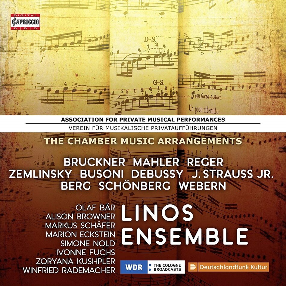 Linos Ensemble - Kammermusik Arrangements 8 CD