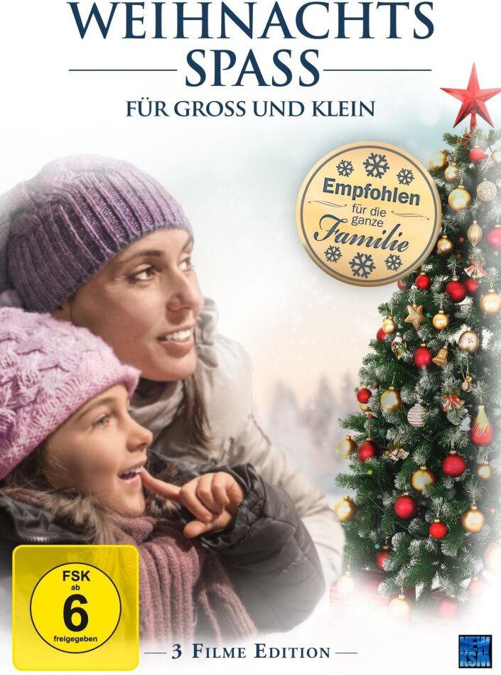 Weihnachtsspass für Gross und Klein - 3 Filme Edition 3 DVDs