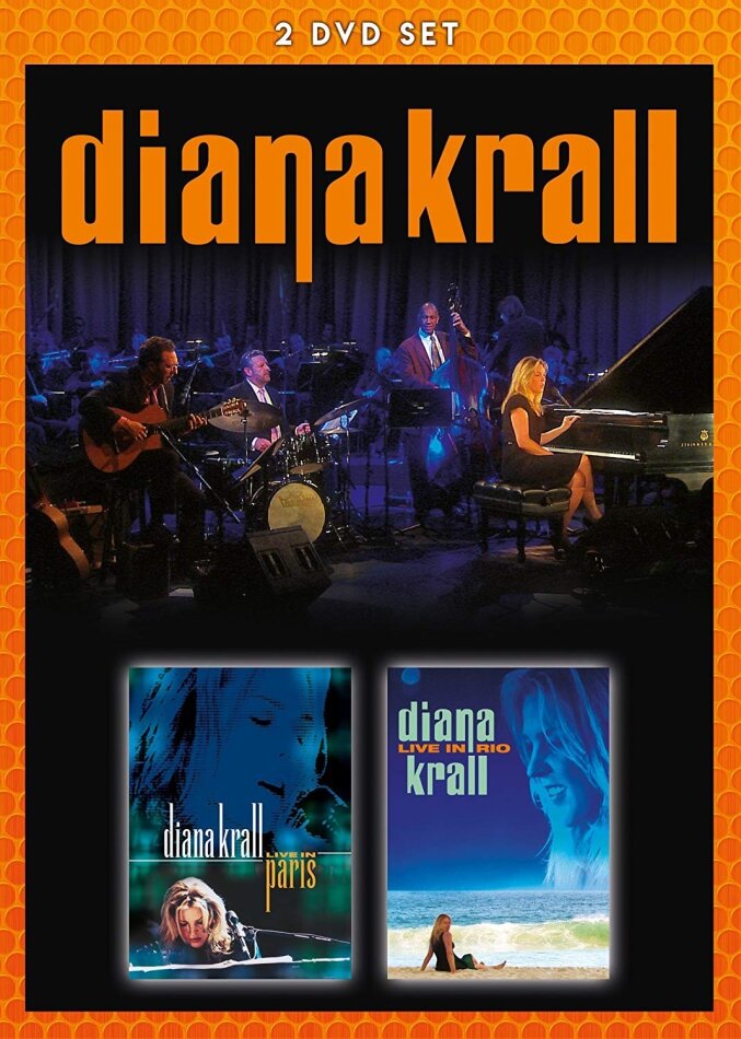 Diana Krall - Live In Paris / Live In Rio 2 DVDs