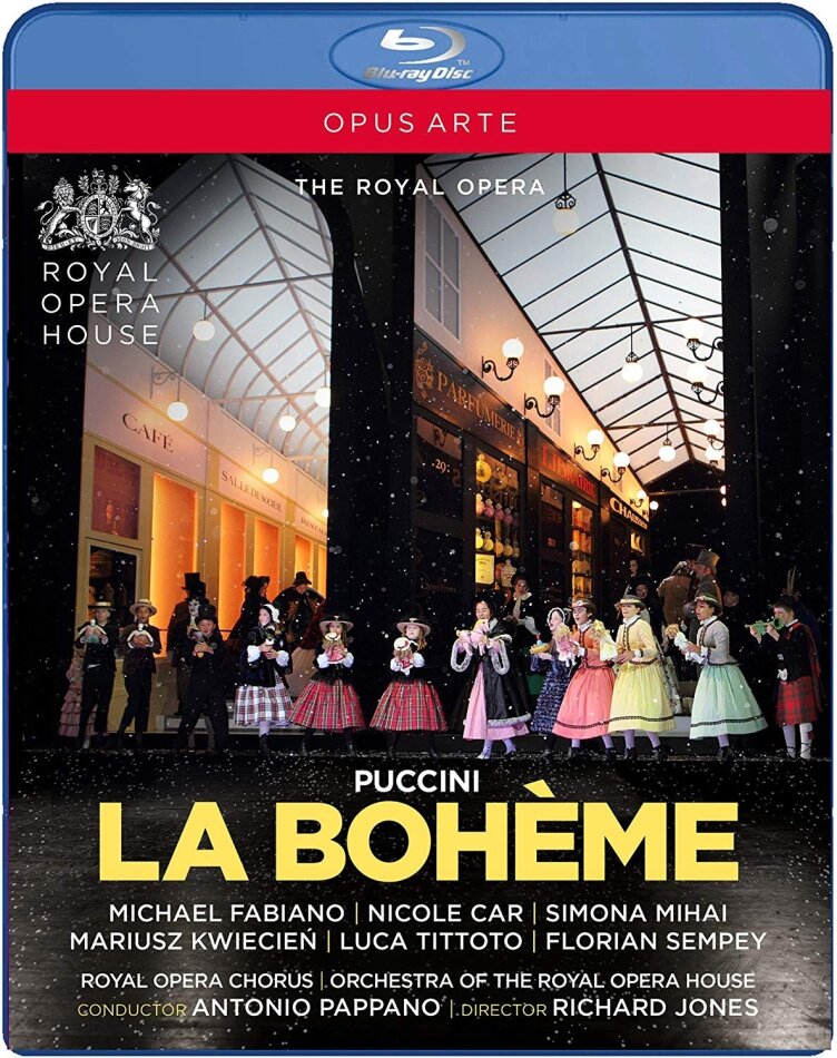 Orchestra of the Royal Opera House, Sir Antonio Pappano & Michael Fabiano - Puccini - La Boheme Opus Arte