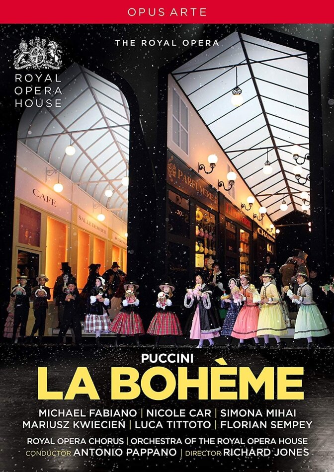 Orchestra of the Royal Opera House, Sir Antonio Pappano & Michael Fabiano - Puccini - La Boheme Opus Arte