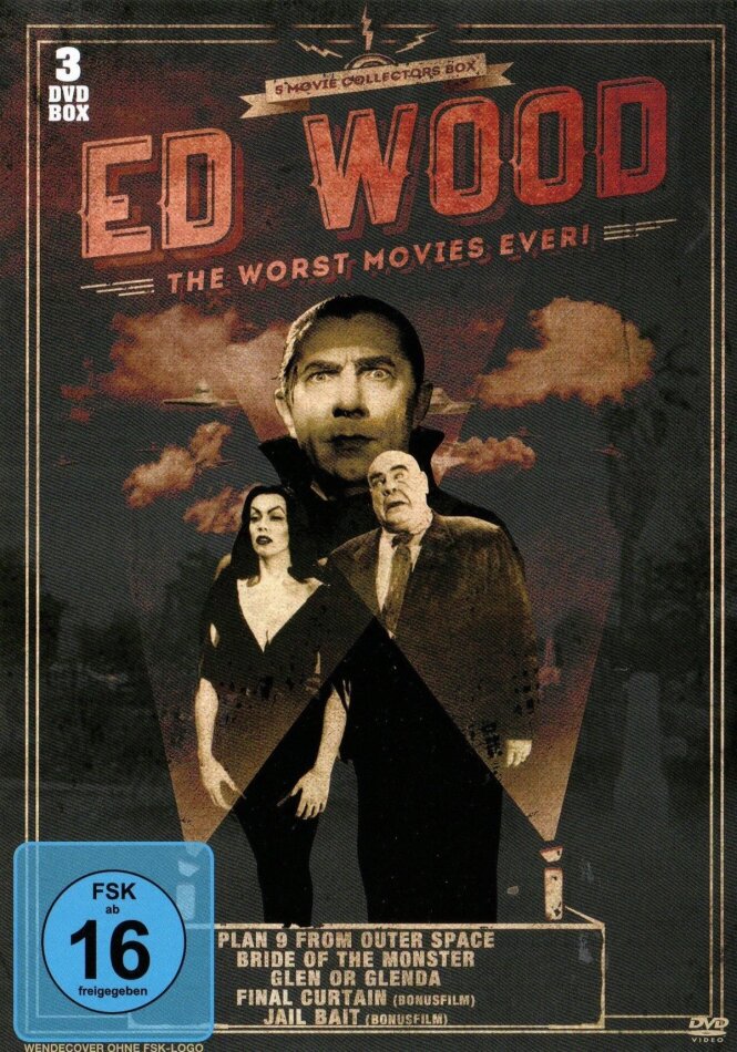 Ed Wood - The Worst Movies Ever 3 DVD