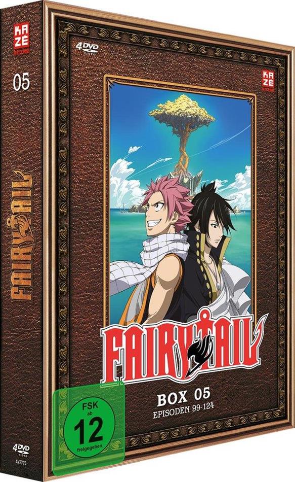 Fairy Tail - Box 5 - Episoden 99-124 4 DVDs