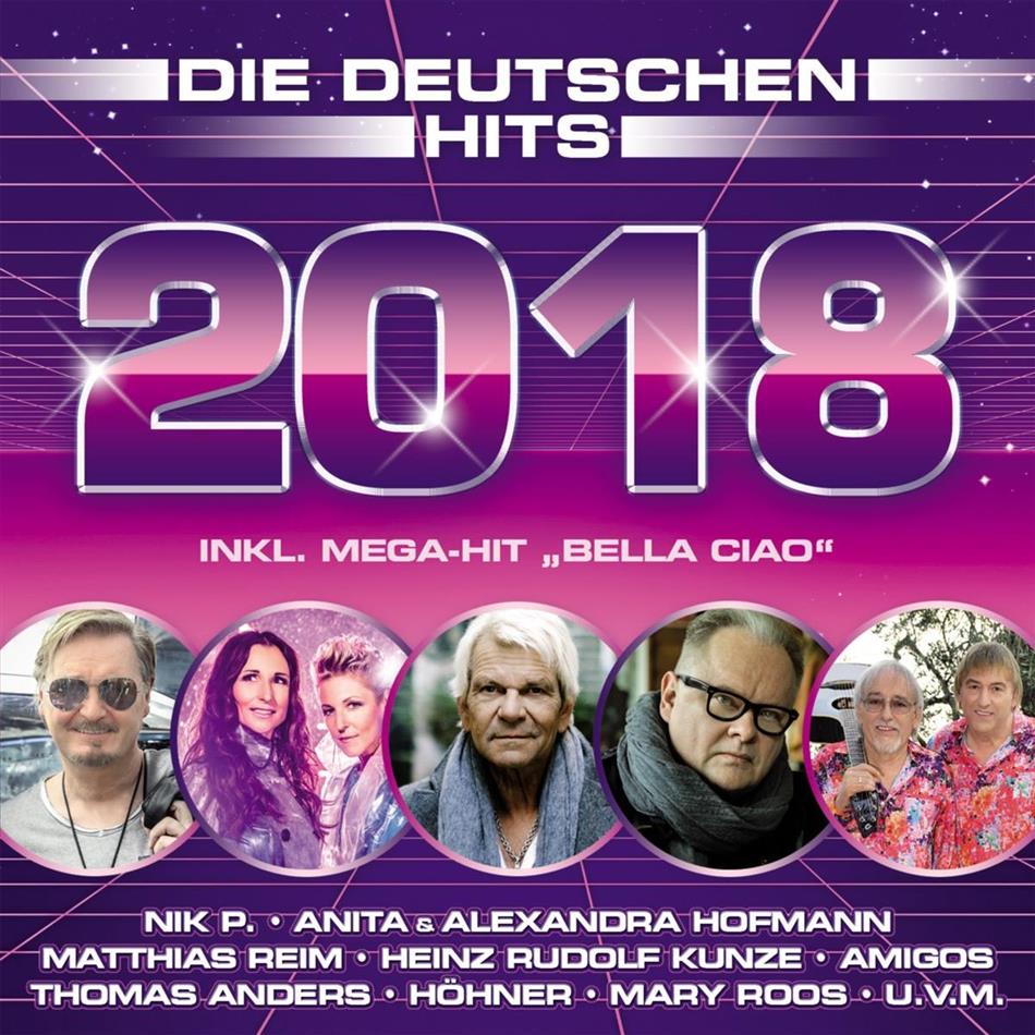 Die Deutschen Hits 2018 2 CD